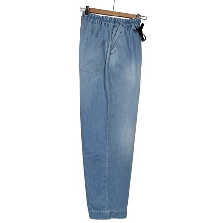 H.UNIT "denim easy pants"(used wash)unisex