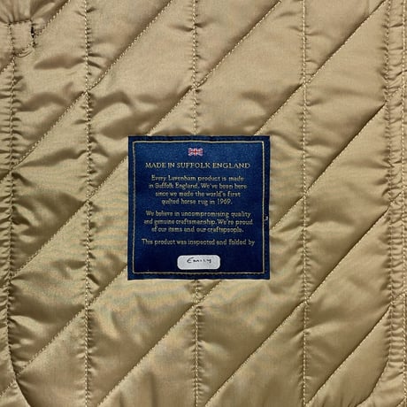 Jackman"Lavenham ×Jackman W/C Gilet"(beige)unisex