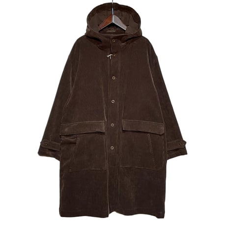 ASEEDONCLOUD"Handwerker corduroy HW weather coat"(brown)unisex