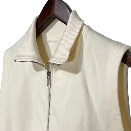 ASEEDONCLOUD"Handwerker HW pile vest"(ivory) unisex