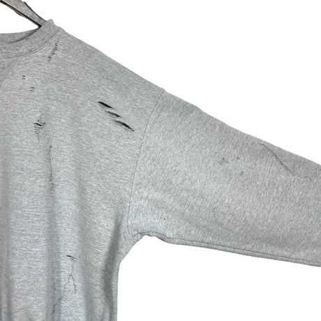 SUBTLE Re label "used damage sweat" (unisex) B