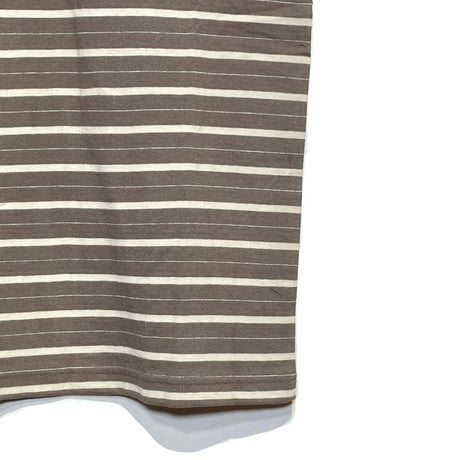 Columbia Knit Wear"EX.S/S Williamette Stripe Tee"(mocha)unisex
