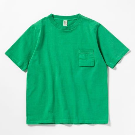 Jackman"dotsume pocket T-shirts"(kelly green ) unisex