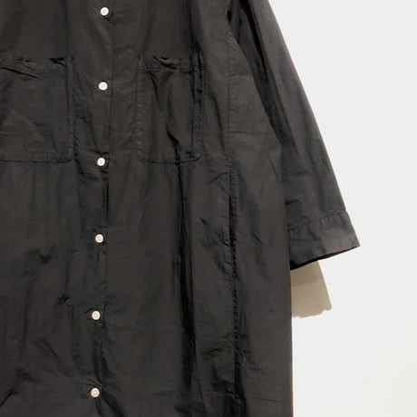 TigreBrocante"typewriter hoodie long onepiece"(black)women's