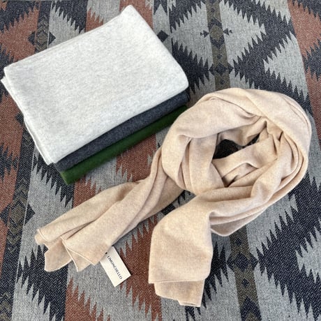 LIMONCHELLO"cashmere knit stole"unisex