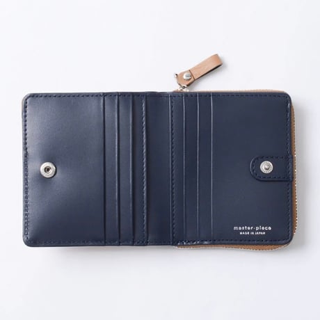 master-piece"refine round fastener wallet"