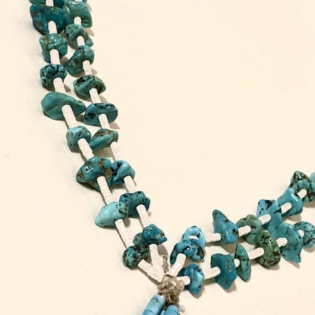 indian jewelry"old navajo jacla TQ necklace"