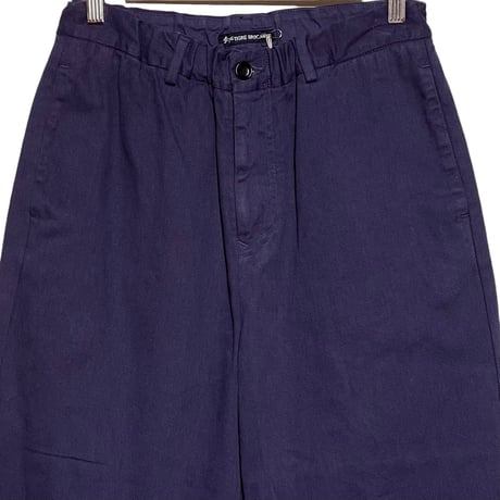 TigreBrocante"pure chamois twill tidy sarouel pants"(nasukon)women's