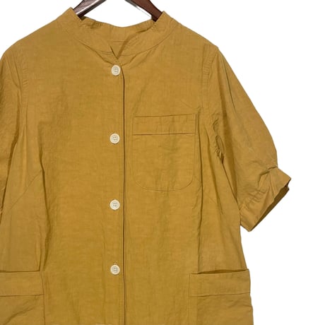 TigreBrocante "cotton linen lawn casey onepiece"(mustard)women's