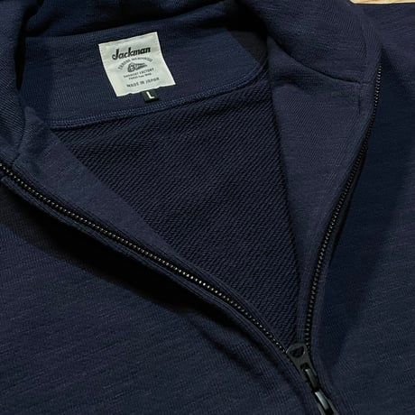 Jackman"GG sweat zip parka "(navy) unisex