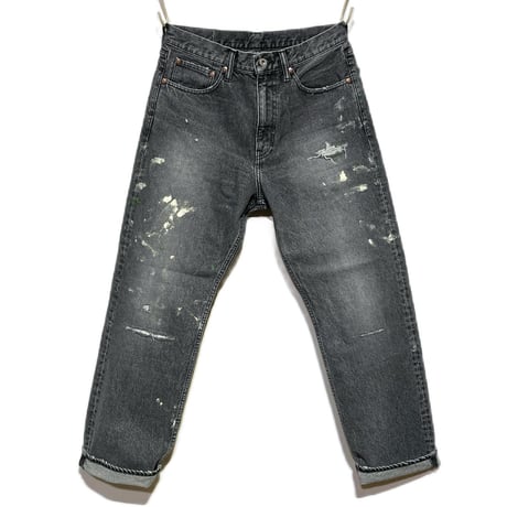 H.UNIT "14oz denim 5P customize" (black) unisex