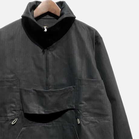 Day One Camouflage "9oz cotton herringbone hunting pullover shirts"(black)unisex