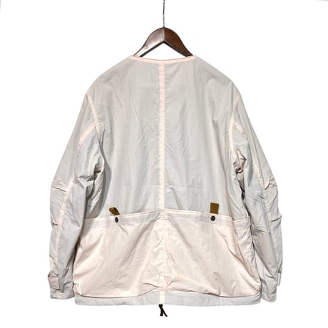 dip ltd "nylon×mesh army pocket liner jacket" (pink)unisex