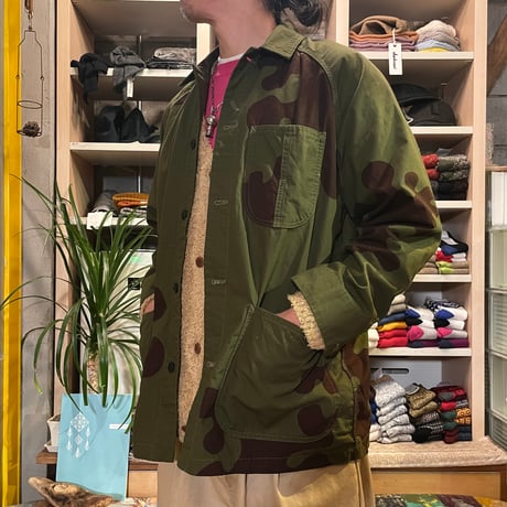 TigreBrocante"zimbabwe cotton TB ameba camo coverall"(khaki)unisex