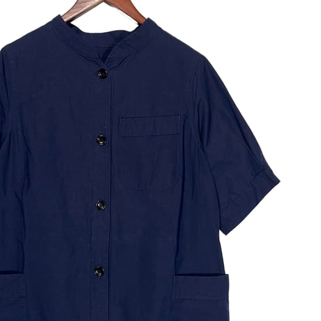 TigreBrocante "cotton linen lawn casey onepiece"(navy)women's
