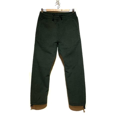 Jackman"boa trousers"(dark ivy)