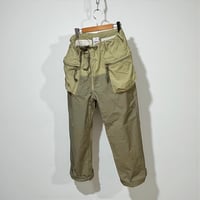 dip ltd "military type switching zip pocket army pants" (olive)unisex