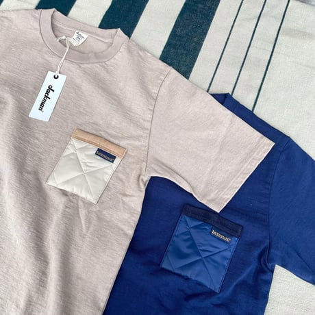 Jackman"Lavenham ×Jackman S/S T-Shirts"(harbour blue)unisex