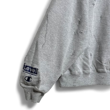 SUBTLE Re label "used damage sweat" (unisex) B