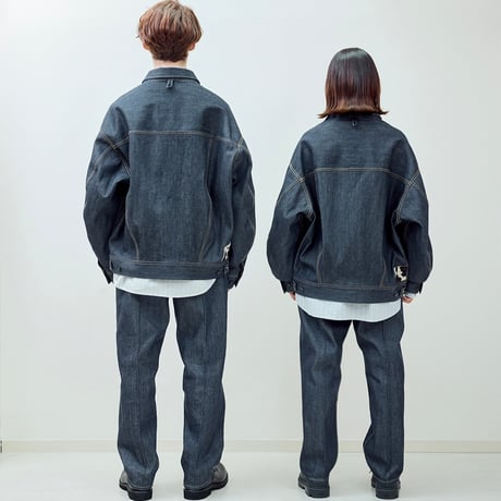 H.UNIT "Lee×H.UNIT BIG RIDER" (indigo) unisex