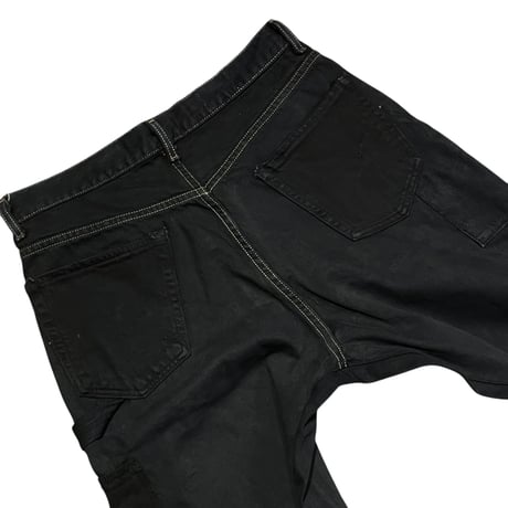 yoused "double black painter pants" (dbl black) size.2B unisex