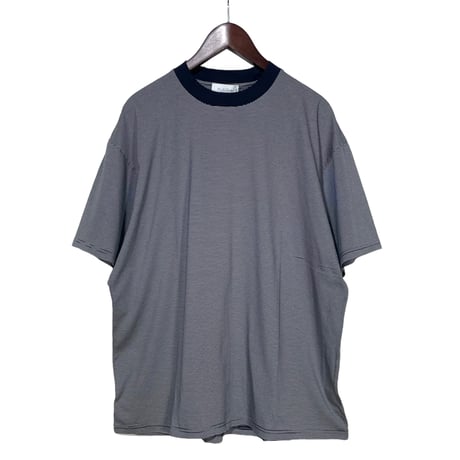 FLISTFIA"loose fit crewneck T-shirts"(navy×gary)uisex