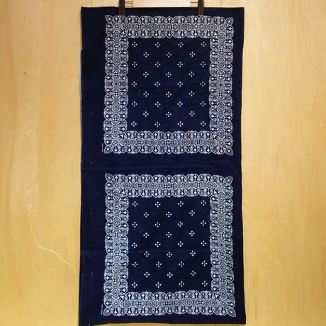 KNIFEWING “bandana stole"(navy)