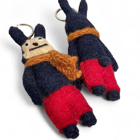 TigreBrocante"muffler naugty felt mascot"