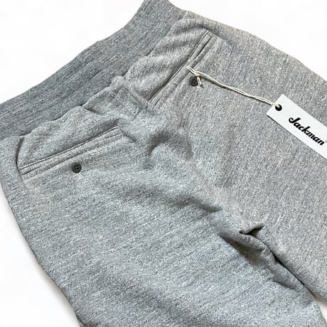 Jackman"GG sweat rib patns"(heather gray)unisex