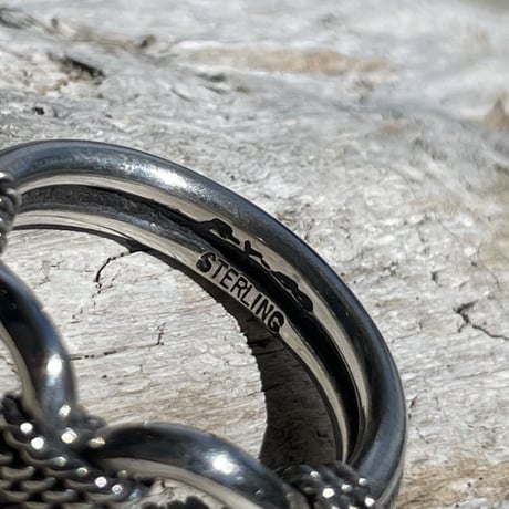 indian jewelry "Steve Arviso(navajo)"horse whisperer ring(22)