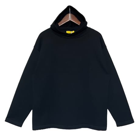 eyya"cotton knit hoodie "(black)unisex
