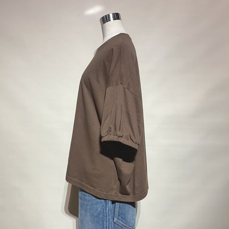 CAERULA "30 single jersey sop T"(brown) women's