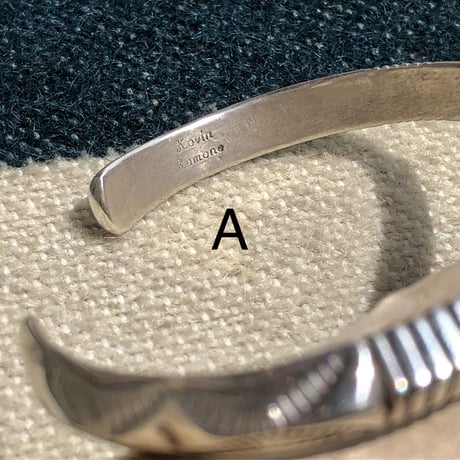 indian jewelry "geneva ramone(navajo)"triange bangle
