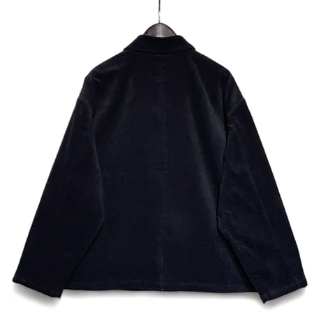 amne "14CORDUROY"coaching jacket (black) unisex