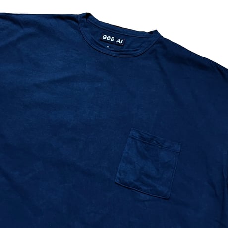 TigreBrocante "indigo venice beach pocket-T "(indigo)unisex