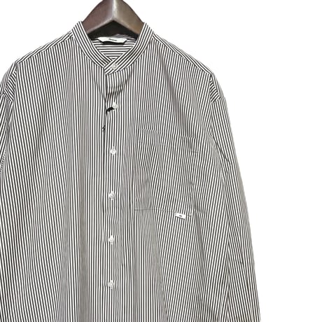 amne "STRIPE classic shirts B.C" (brown) unisex