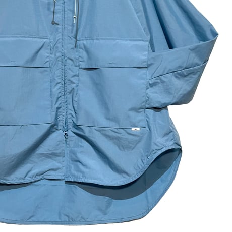 amne "NYLON useful hoodie" (blue) unisex