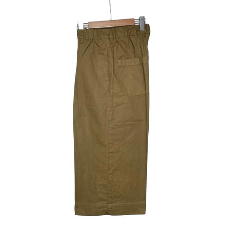 TigreBrocante"zinbabwe wide 8分丈 pants“(beige)women's