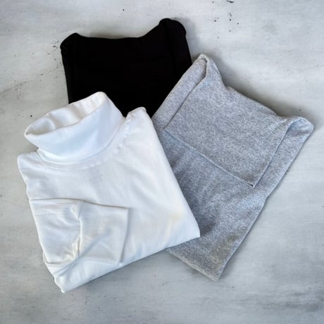 LIFE WEAR inc Made in U.S.A "turtle neck L/S tee"(unisex)