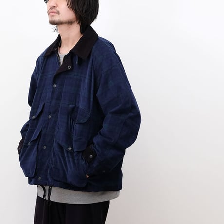PORTRAITE"classic field jacket short"(black watch corduroy)unisex