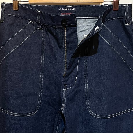 TigreBrocante"12.75oz denim baker pants"(indigo)unisex