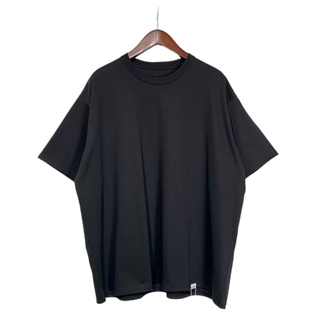 COLINA "Soft Twist Suvin Cotton / Big Tee"(black) unisex