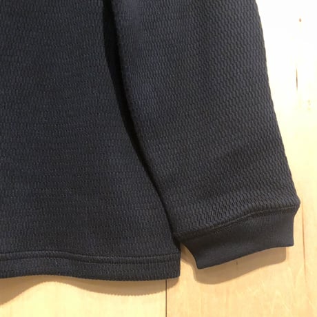 Jackman"thermal crew neck"(black) unisex