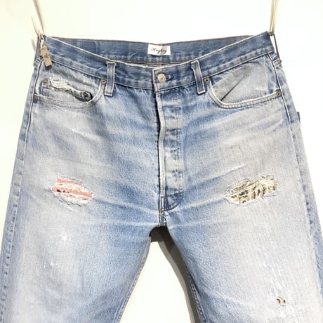 KNIFEWING "rebuild series" used US Levi's bandana remake(86D)unisex