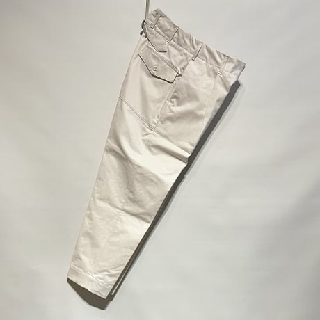 ASEEDONCLOUD"Handwerker bizen no.1 twill slacks" (natural) unisex