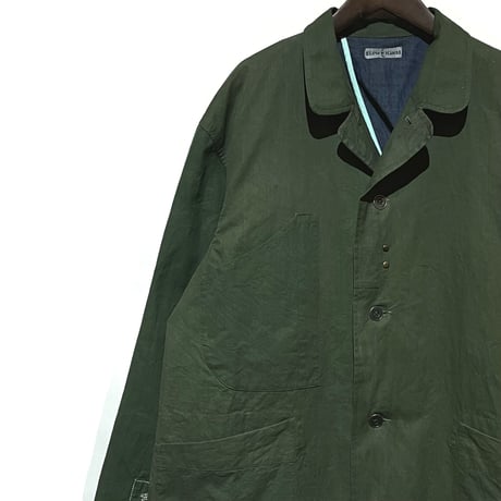 SlowHands”RCL tent work coat"(olive-XL)unisex