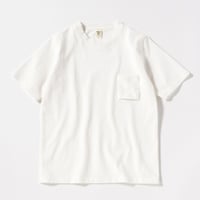 Jackman"dotsume pocket T-shirts"(off white) unisex