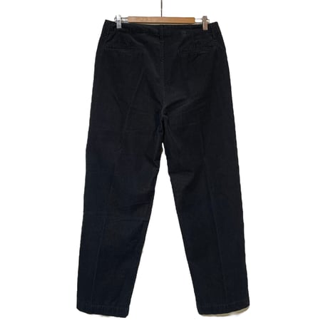 CAERULA PER LIGHTS"corduroy medi pants"(black)unisex