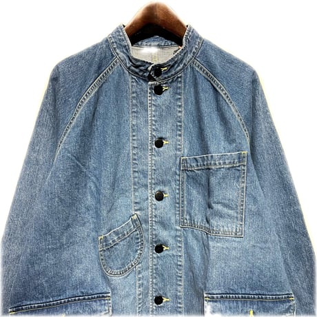 TigreBrocante"12.75oz denim rail jacket“(fade)unisex