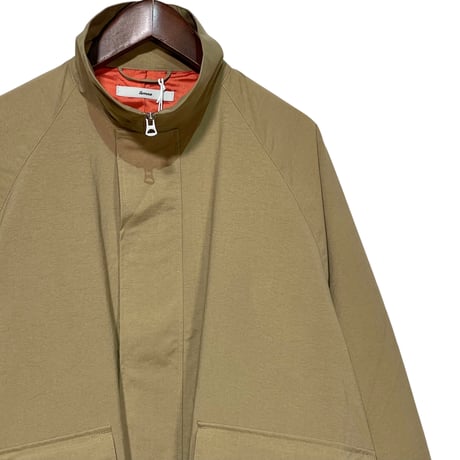 amne "nylon OX covered coat" (beige) unisex